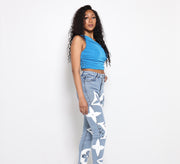 Mixxy Print Jeans